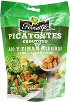 Mängden socker i Picatostes ajo y finas hierbas