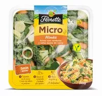 Mängden socker i Micro: hindú arroz con verduras y salsa de curry