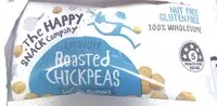 Mängden socker i The Happy Snack Company - Crunchy roasted chickpeas, lightly salted