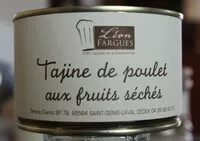 Mängden socker i Tajine de poulet aux fruits séchés