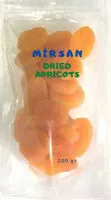 Mängden socker i dried apricot