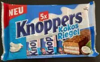 Mängden socker i Knoppers Kokos Riegel