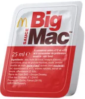 Mängden socker i LA SAUCE BIG MAC