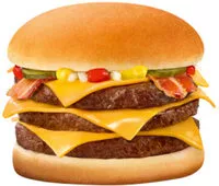 Mängden socker i LE TRIPLE CHEESBURGER BACON
