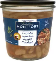 Mängden socker i Cassoulet supérieur au confit de canard