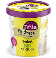 Mängden socker i Sorbet bio au Citron