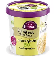 Mängden socker i Crème glacée bio Vanille Bourbon