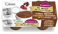 Mängden socker i Crème dessert brebis fermière Chocolat