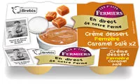 Mängden socker i Crème dessert brebis fermière Café