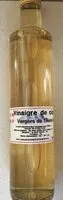Mängden socker i Vinaigre de cidre