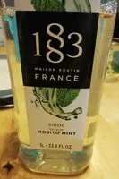 Mängden socker i Sirop saveur Mojito mint