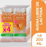Mängden socker i Jappi Avena Sabor Natural