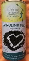 Mängden socker i Spiruline pure en paillettes