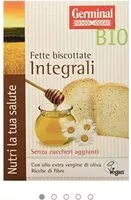 Mängden socker i Fette biscottate integrali Germinal Bio