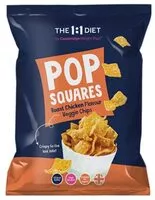 Mängden socker i POP Squares, Roast Chicken Flavour