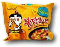 Mängden socker i Cheese Hot Chicken Flavor Ramen