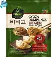 Mängden socker i Gyoza Dumplings Beef Bulgogi