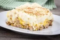 Mängden socker i Pâté chinois purée de chou-fleur et pommes de terre