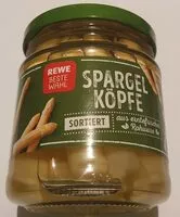 Mängden socker i REWE Beste Wahl Spargelköpfe