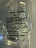 Mängden socker i Croissant MGM