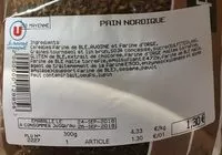 Mängden socker i Pain nordique