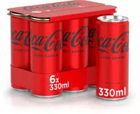 Mängden socker i Coca-Cola Zero Zahar 6X0.33L DOZA