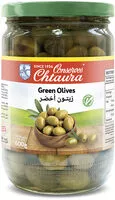 Mängden socker i CONSERVES MODERNES CHTAURA - Green Olives 600 GR