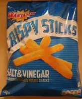 Mängden socker i Crispy Sticks - Salt & Vinegar