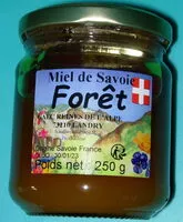 Mängden socker i Miel de Savoie Forêt