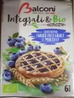 Mängden socker i Balconi - Crostatina Farro Integrale e Mirtilli