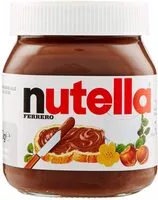 Mängden socker i Nutella - Ferrero - 825 g