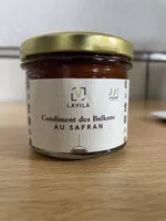 Mängden socker i Condiment des Balkans au Safran