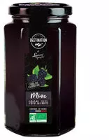 Mängden socker i Confiture mûre 100% issue de fruits