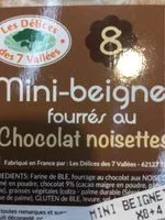 Mängden socker i Beignet chocolat