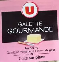 Mängden socker i Galette frangipane gourmande