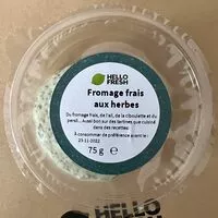 Mängden socker i Fromage frais aux herbes
