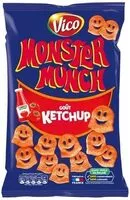 Mängden socker i Monster munch ketchup