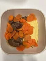 Mängden socker i Boeuf à l'orange, polenta et carottes