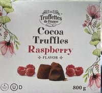 Mängden socker i Cocoa Truffles Raspberry Flavor