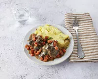 Mängden socker i Boeuf à l'orange, polenta et carottes