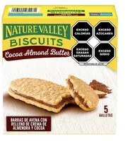 Mängden socker i Barras de avena Nature Valley crema de almendra y cocoa
