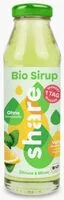 Mängden socker i Bio Sirup Zitrone Minze