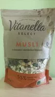 Musli z owocami i siemieniem lnianym