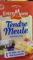 Mängden socker i Tendre meule emmental