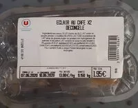 Mängden socker i Eclairs au café