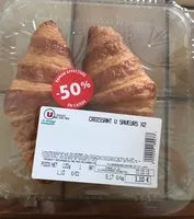 Mängden socker i Croissant U saveurs