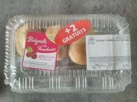 Mängden socker i Beignets fourrés aux framboises