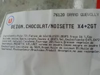 Mängden socker i Beignets au chocolat