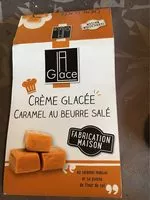 Mängden socker i Creme glacée caramel au beurre salé