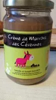 Mängden socker i Crème de marron des Cévennes